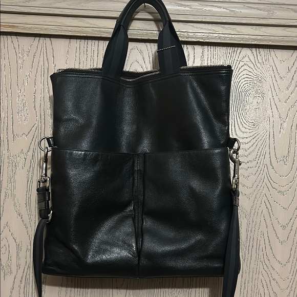 Coach Black Leather Bag - Picture 1 of 2
